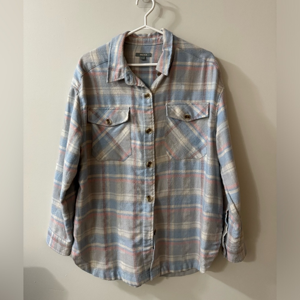 Plaid shacket
